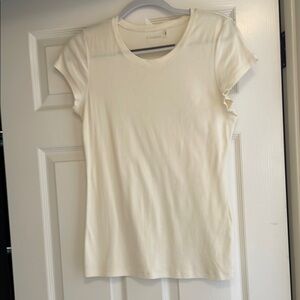 Cream Women's Top